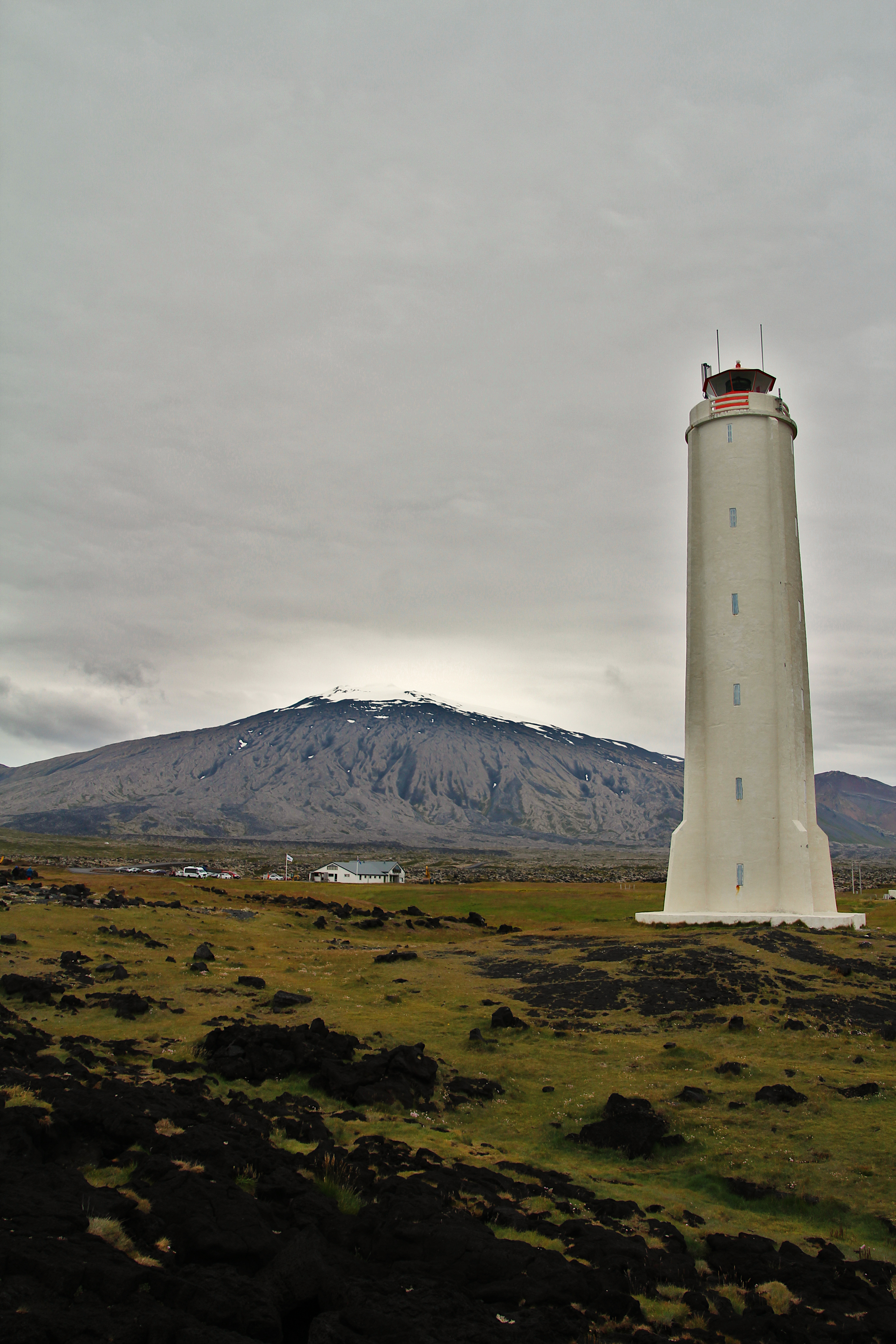Lighthouse with landscape